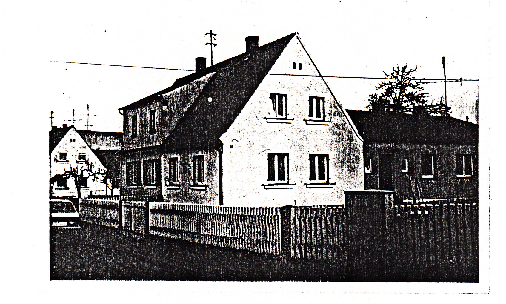 Haus aus der 2. Bauphase im Originalzustand